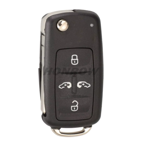 For VW 2+1 button remote Key with  48 chip 433mhz FCCID: 7N0837202AC