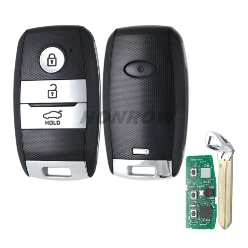 For Ki K3/Certao 3 button smart key with 433MHz FSK RF430 / DST AES / 8A CHIP P/N:95440-B5000        95440-A7100