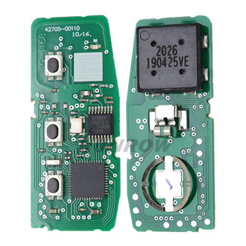 For Ki K3/Certao 3 button smart key with 433MHz FSK RF430 / DST AES / 8A CHIP P/N:95440-B5000        95440-A7100