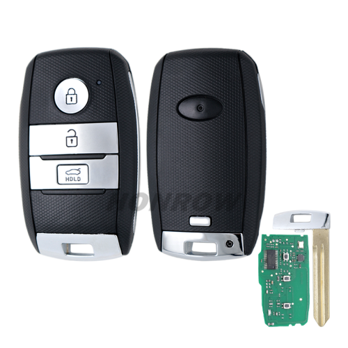 For Kia K4/K5 keyless 3 button Smart remote key with 47 chip smart card HITAG3 433Mhz
