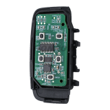 For Landrover 4+1 button smart key with Keyless Go Feature and Pcf7953 Transponder and 434Mhz