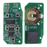 For Landrover 4+1 button smart key with Keyless Go Feature and Pcf7953 Transponder and 434Mhz