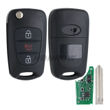 For Ki 3 button Remote Key with  315MHz ID46  FCC ID: NYOSEKSAM11ATX