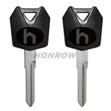 For KAWASAKI  motorcycle key blank with left key blade