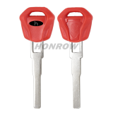 For Triumph motorcycle key blank,please choose the color