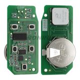 For Landrover 4+1 button smart key with Keyless Go Feature and Pcf7953 Transponder and 434Mhz