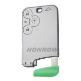 For Renault ESPACE 3button remote key blank without logo