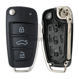 For Audi 3 button Keyless Go smart remote key with 8E Chip 868MHZ for choice 4F0837220AF