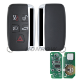 For Landrover 4+1 button smart key with Keyless Go with ID49 chip and 315Mhz