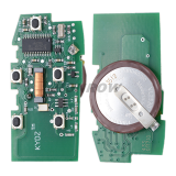 For KYDZ Landrover freelander 4+1 button remote with 433MHZ pcf7945chip