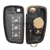 For Original Nissan Juke 2 button remote key with ID46 PCF7961 chip 433mhz  FCC:CWTWB1G767