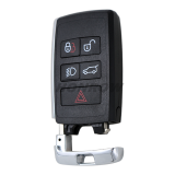 For Landrover modified 4+1 button smart remote key with Keyless Go Feature and Pcf7953 Transponder and 315Mhz