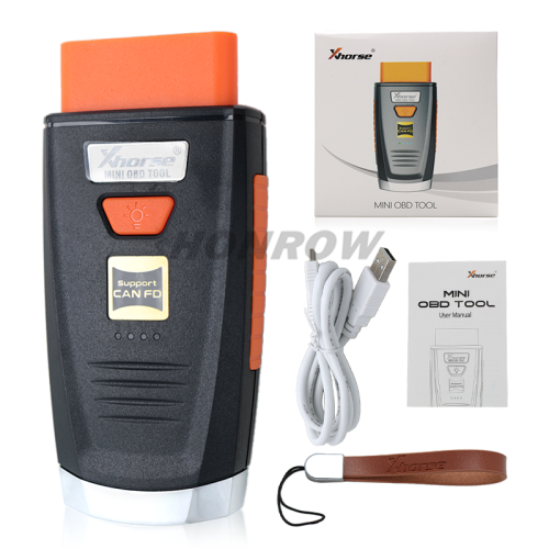 Xhorse VVDI MINI key tool V2 XDM020 ,Enhanced hardware gearter functions Newly support CANFD -Considerate Lighting -Immo programming -8A Immo Box all key lost -Diagnostics *8A Immo programming needs 8A adapter