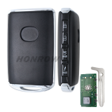 For Mazda 4 button smart remote key with 315MHz ID49 Chip FCC ID: WAZSKE13D03 IC: 662F-SKE13D03 Model: SKE13D-03 Fitment: For CX-5  2019-2022 For CX-9  2019-2022