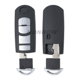 For Mazda Smart Remote Key 4 Button fob FSK 315Mhz PCF7953P 49 Chip  315MHz FSK PCF7953P / HITAG PRO / 49 CHIP FCCID:WAZSKE13D02/01 IC:662F-SKE13D02 /01 Model: SKE13D-02/01