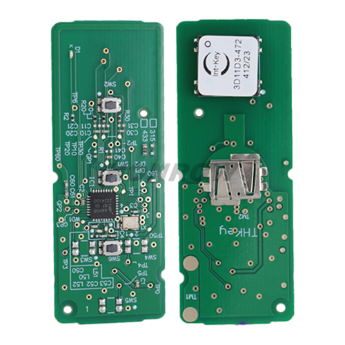 For Mazda 3 button Smart Remote Key Fob FSK 433MHz ID49 Model:SKE13E-01 or SKE13E-02