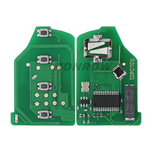 For Mitsubishi 2+1 button remote Key Fob with 315MHz ID47 PCF7938 chip Part No: 6370C135 FCC:OUCJ166N 850G-J116N