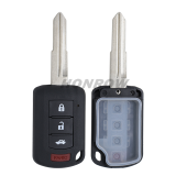 For  Mitsubishi 3+1 button Remote Key 3 Button with 315MHz PCF7941 ID46 Chip P/N: 6370B943