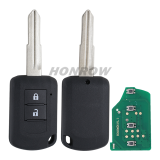 For Mitsubishi Mirage Outlander ASX 2 button remote key with 433MHz PCF7941/ID46 Chip  FCC ID:6370B941