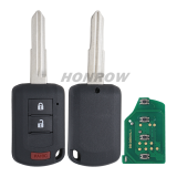 For  Mitsubishi 2+1 remote key with 315MHz PCF7941/ID46 Chip    FCCID: OUCJ166N  P/N: 6370B944