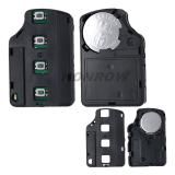 For Mitsubishi 2+1 button remote Key Fob with 315MHz ID47 PCF7938 chip Part No: 6370C135 FCC:OUCJ166N 850G-J116N