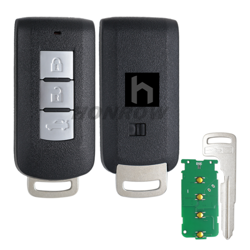 For Mitsubishi Lancer Outlander Galant 3 button with ID46/PCF7952 Chip 315Mhz FCCID:OUC664M-KEY-N