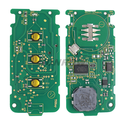 After make For Mitsubishi 3 button keyless smart remote key with 434mhz & PCF7952 chip CBD-644M-KEY-E 3G-2  CMII ID:2012DJ3230 743B CE1731