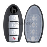 For Nissan 4 Button Keyless Car Remote Smart Key Fob with 433.92MHz 4A Chip Continental NR: S180144904 FCC ID: KR5TXN7