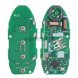 For Nissan 4 Button Keyless Car Remote Smart Key Fob with 433.92MHz 4A Chip Continental NR: S180144904 FCC ID: KR5TXN7