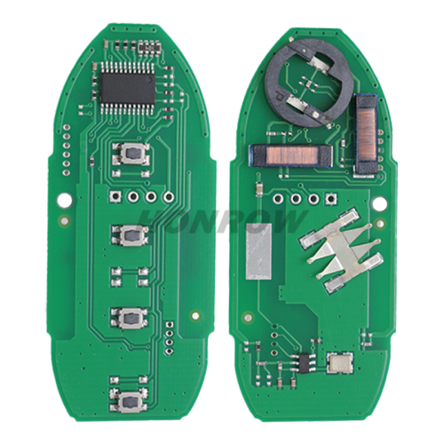 For Nissan new Sunny 3+1 button remote key with 315mhz with 46chip -PCF7952 FCC ID : CWTWB1U815 MODELO NAME: TWB1U815
