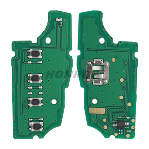 For Nissan 4 button  remote key with 315mhz (electronic wave modle )