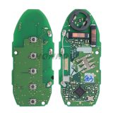 For Nissan 5 button Smart Remote Car Key With  433.92MHz  PCF7945/HITAG AES (4A CHIP) FCCID: KR5TXN4  CONTINENTAL# : S180144803