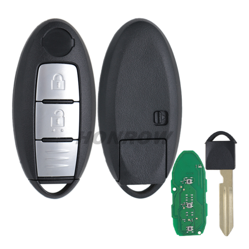For Nissan Juke micra TIIDA 2 button remote key with 433.92Mhz ID46/7952 chip FCCID:CWTWB1U825  Model name:TWB1G662