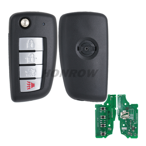 For Nissan 3 button  remote key with 315mhz (VDO modle)