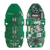 For Nissan 3 button remote key with light 433.92mhz,  PCF7952   FCC ID: KR5S180144014