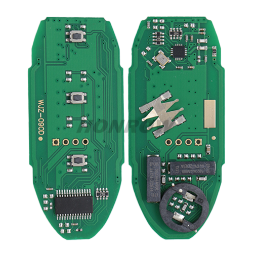For Nissan 3 button keyless remote key 433.92mhz, chip:7953XC2000(47chip)  Continental:S180144017 CMIT:2014DJ0986