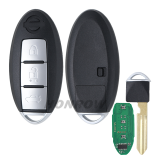 For Nissan 3 button keyless remote key 433.92mhz, chip:7953XC2000(47chip)  Continental:S180144017 CMIT:2014DJ0986