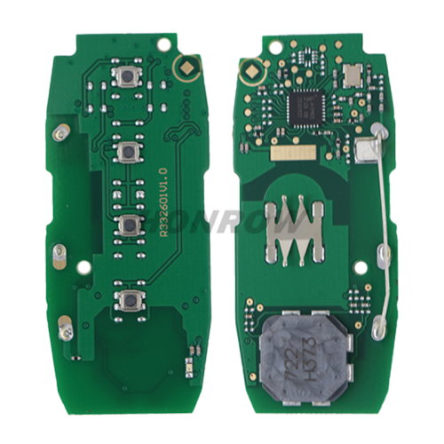 For Nissan 3+1 Button smart key  with 434MHz NCF29A1M HITAG AES 4A CHIP PN: 285E3-6RA5A