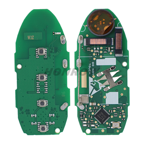 For Nissan 4 button Smart Remote Car Key with 433MHZ 4A chip  FCC ID: KR5TXN3 IC: 7812D-TXN3 Continental#: S180144503
