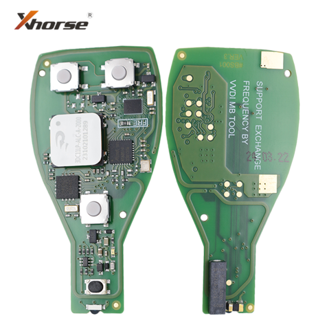 Original Xhorse VVDI MB FBS3 BGA BE KeylessGo Key 315MHZ/433MHZ for Benz W164 W166 W204 W207 W212 W221 Smart Remote Key