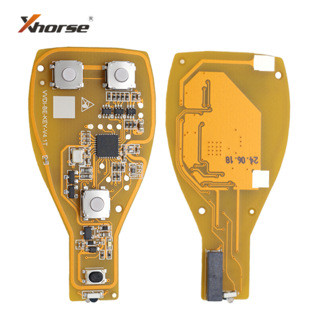 Xhorse MB Universal BGA VVDI BE Key 315Mhz/433MHZ yellow color No Bonus Points for All MB Key Programmer