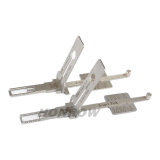 Lishi Tool TOY 2 Track V.5 2 in 1  lock pick lishi style lock pick  2 in 1 tool longer version