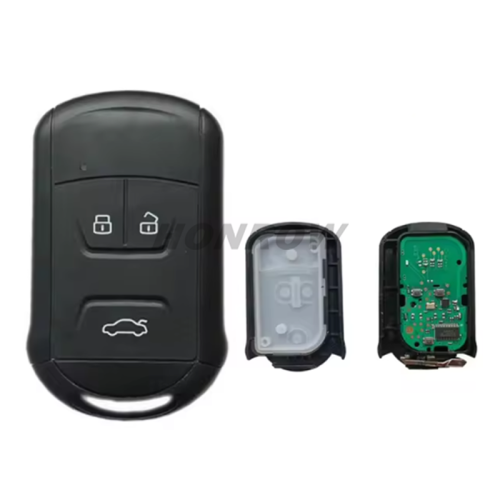 For Chery OEM 3 button Smart Remote Key with 434Mhz FSK ID46 HITAG2 7953 Chip