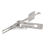 Lishi Tool TOY 2 Track V.5 2 in 1  lock pick lishi style lock pick  2 in 1 tool longer version