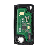 For Peugeot 3 button flip remote key with VA2 307 blade (With trunk button)  433Mhz ID46 PCF7961 Chip ASK Model