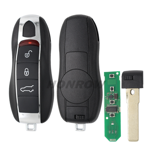 For Por 3 button keyless remote key with PCF7945PC1800 Chip 315mhz