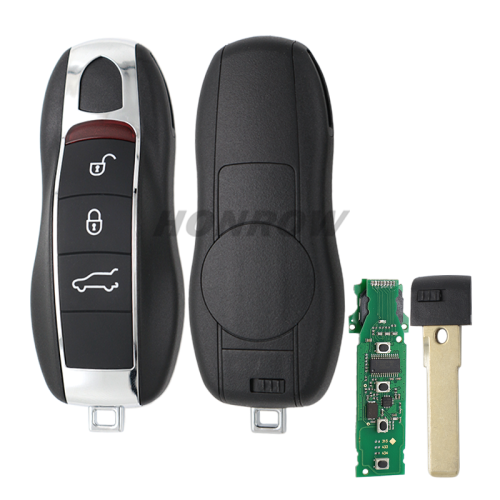 For Por 3 button keyless remote key with  PCF7953PC1800 Chip 434mhz