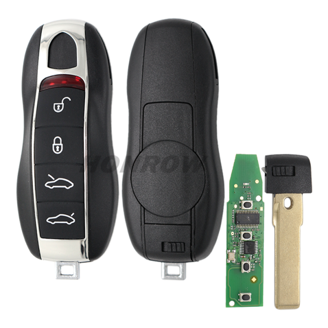 For Por 4 button non-keyless remote key with PCF7945PC1800 Chip 434mhz