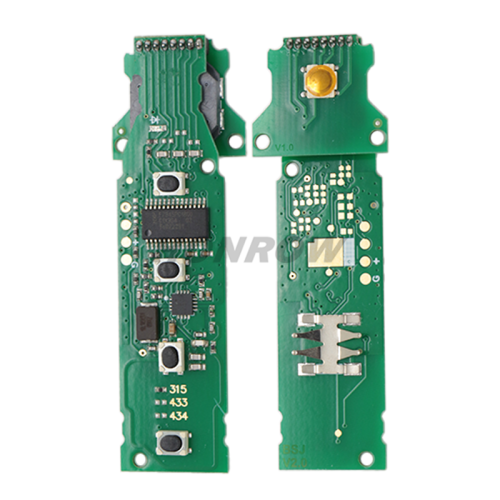 For Por 4+1 button keyless remote key with  PCF7953PC1800 Chip 315mhz