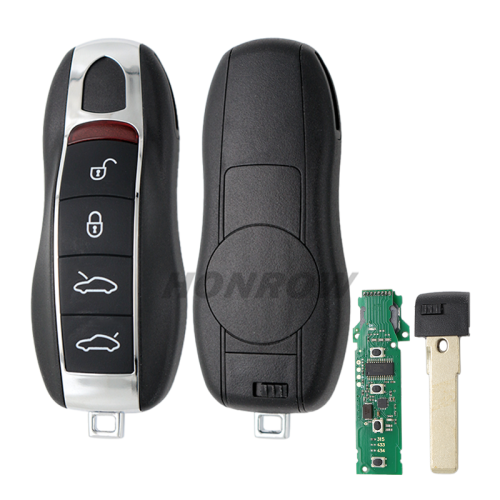 For Por 4 button keyless remote key with PCF7945PC1800 Chip 315mhz